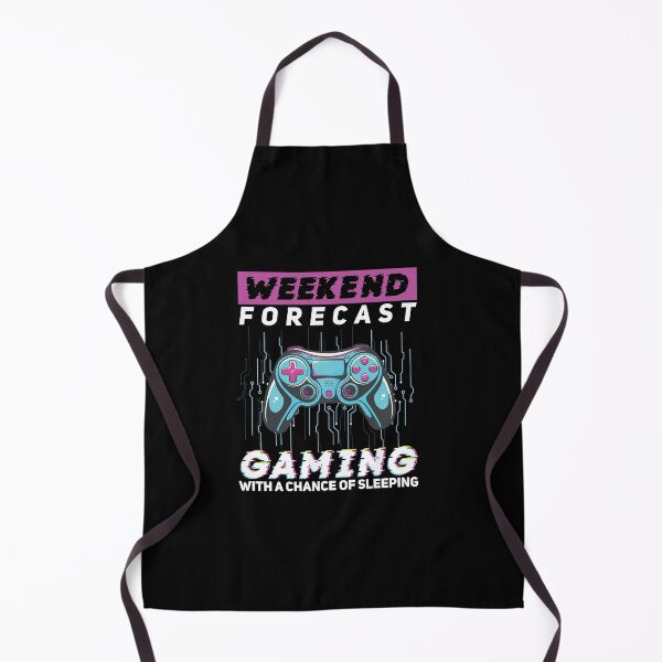 Item preview, Weekend Forecast Gaming With A Chance Funny Computer Geeks designed and sold by StrongShirts.