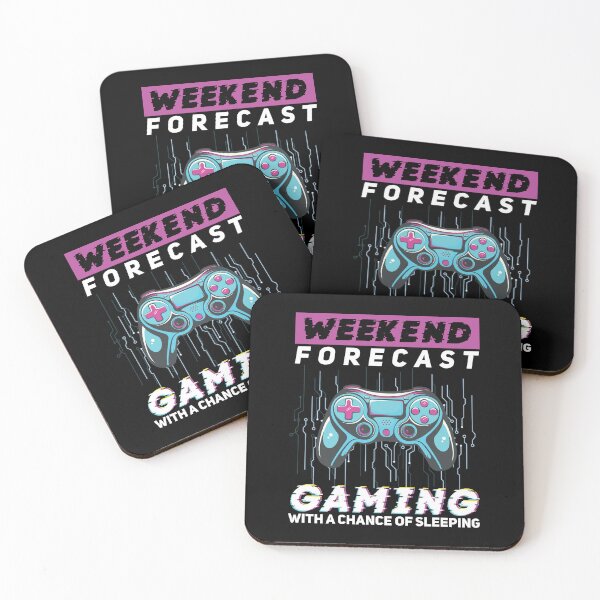 Item preview, Weekend Forecast Gaming With A Chance Funny Computer Geeks designed and sold by StrongShirts.
