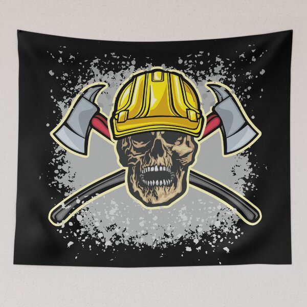 Item preview, grunge skull coat of arms designed and sold by amid999.