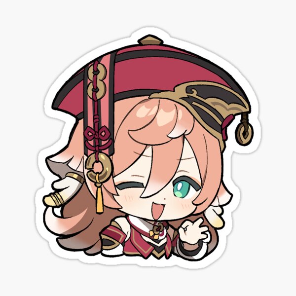 Item preview, Chibi Yanfei - Genshin Impact designed and sold by 1umynst.