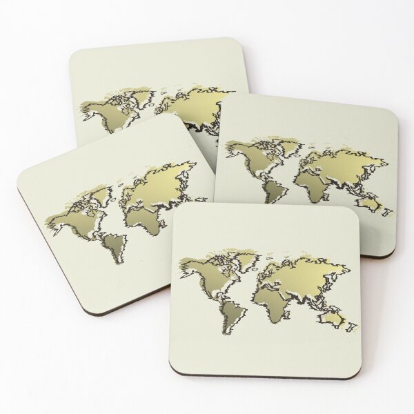 Item preview, boho world map designed and sold by AlbertoRuiZ.