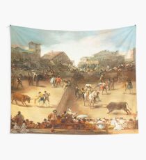 Bullfight in a Divided Ring Wall Tapestry