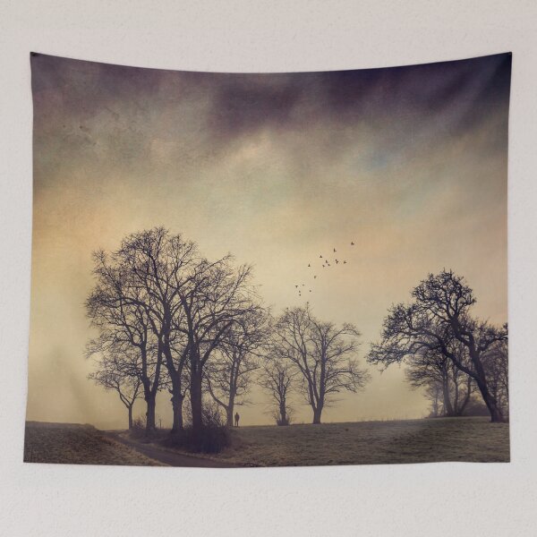 Item preview, Another Day painterly landscape designed and sold by Dyrk Wyst Redbubble Shop.