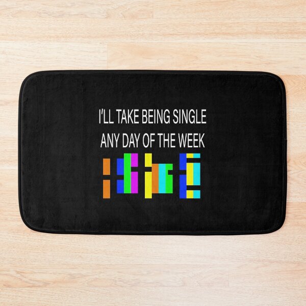 Item preview, HAPPILY SINGLE designed and sold by NOIMION DIGITAL ART.