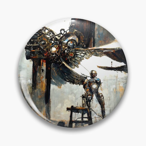 Item preview, Angelic Robot designed and sold by AM FineArtPrints.