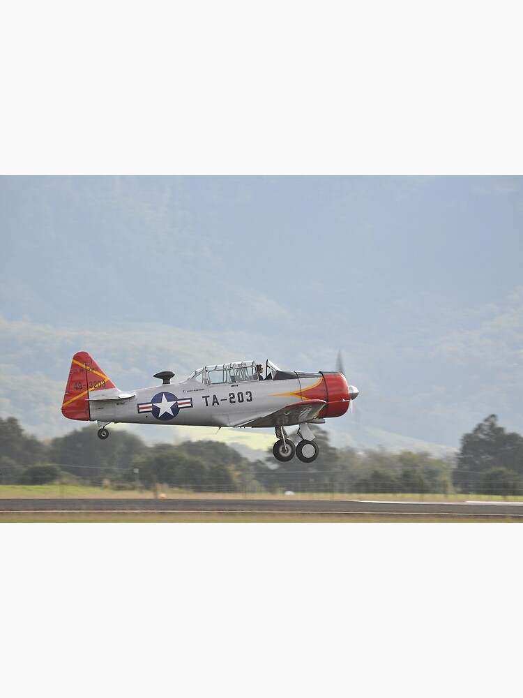 Texan Vh Whf Take Off Albion Park Airshow Australia 16 Greeting Card By Muz2142 Redbubble