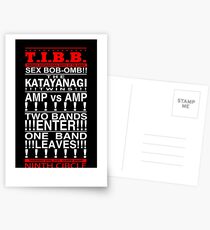 Scott Pilgrim - Battle Of The Bands Postcards