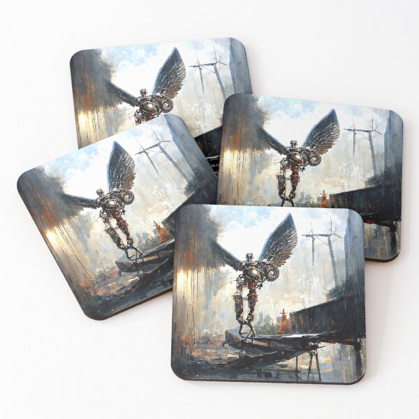 Item preview, Angelic Robot designed and sold by AM FineArtPrints.