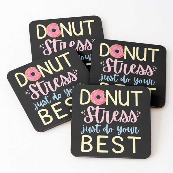 Item preview, Donut Stress Just Do Your Best (Teacher Student Test Day Gift) designed and sold by i-longmanshop.