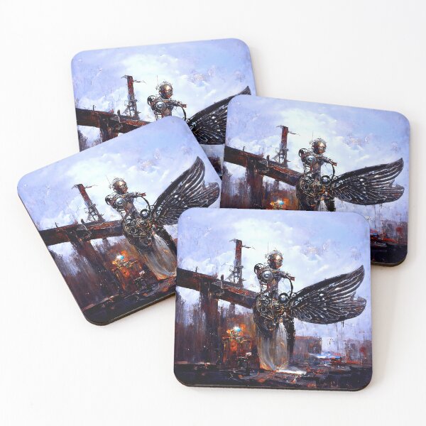 Item preview, Angelic Robot designed and sold by AM FineArtPrints.