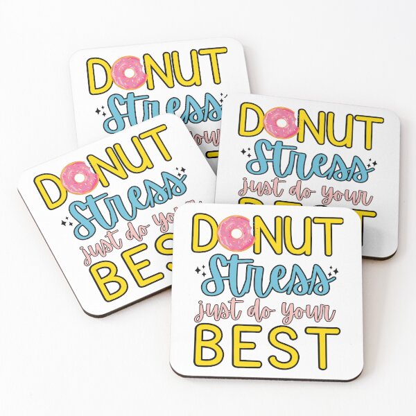 Item preview, Donut Stress Just Do Your Best (Teacher Student Test Day Gift) designed and sold by i-longmanshop.