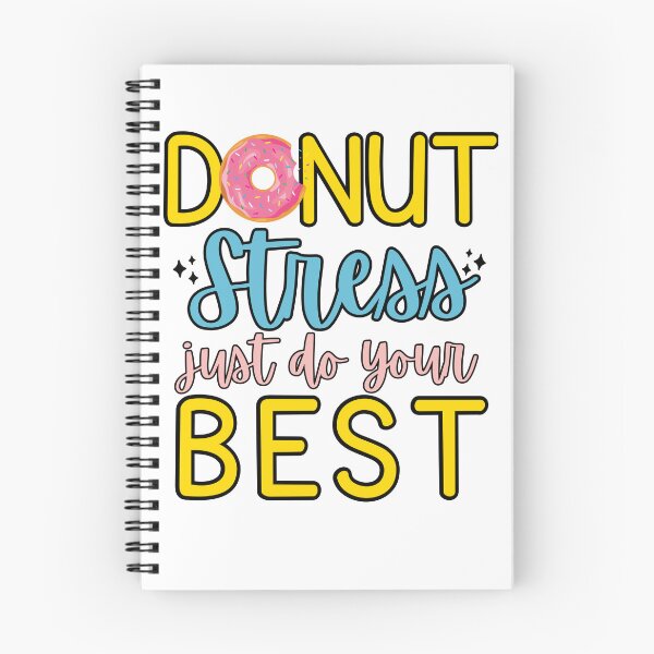 Item preview, Donut Stress Just Do Your Best (Teacher Student Test Day Gift) designed and sold by i-longmanshop.