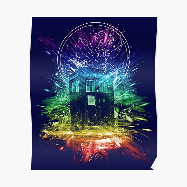 time storm-rainbow version Poster