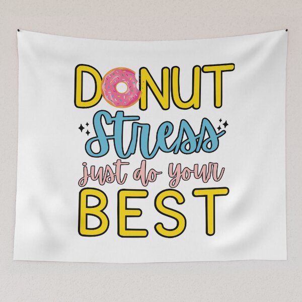 Item preview, Donut Stress Just Do Your Best (Teacher Student Test Day Gift) designed and sold by i-longmanshop.