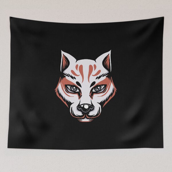 Item preview, Kitsune Fox Japanese Anime God designed and sold by BakaOutfit.