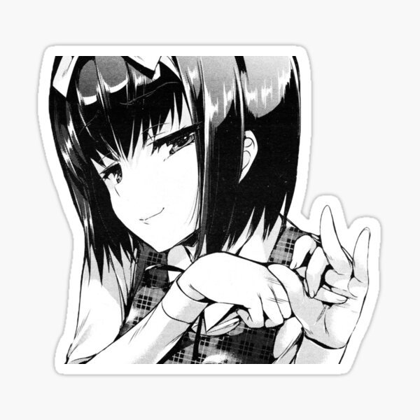 Lewd Anime Girl Sticker
