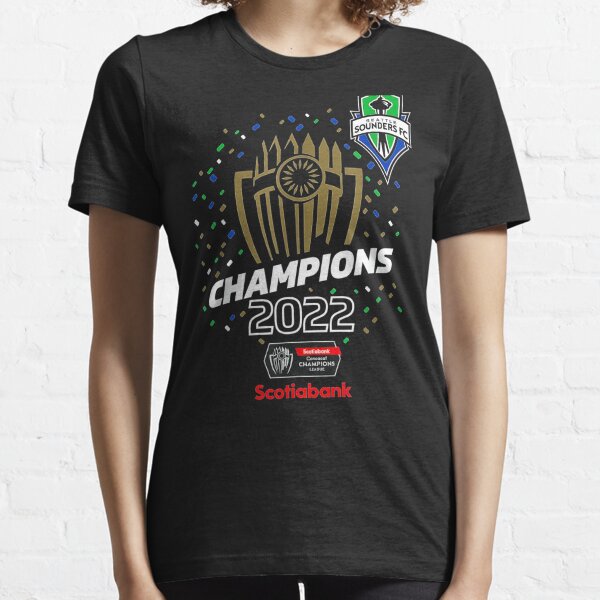  Seattle Sounders - Champions 2022 Concacaf Champions League T- Shirt : Clothing, Shoes & Jewelry