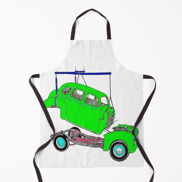 Item preview, bodywork required , how to change your auto, austin a40 yellow automobile designed and sold by richandpure.