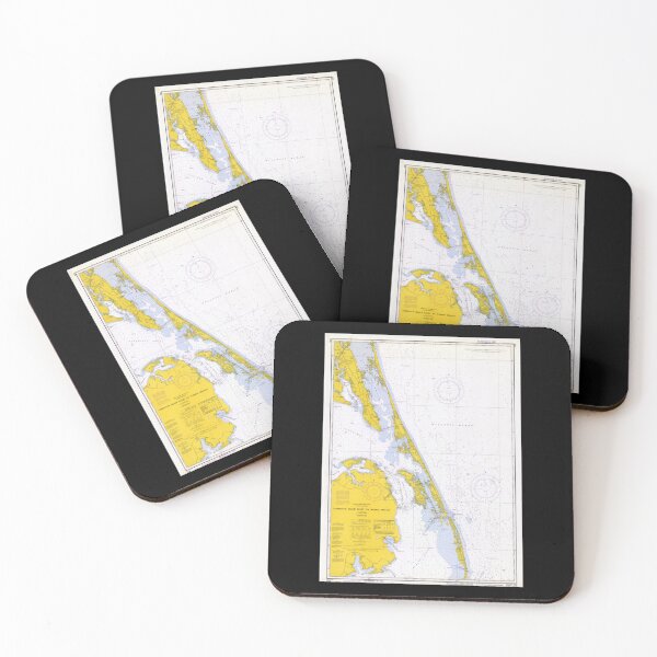 Item preview, Vintage Map of The Outer Banks NC designed and sold by rkikuojohnson.