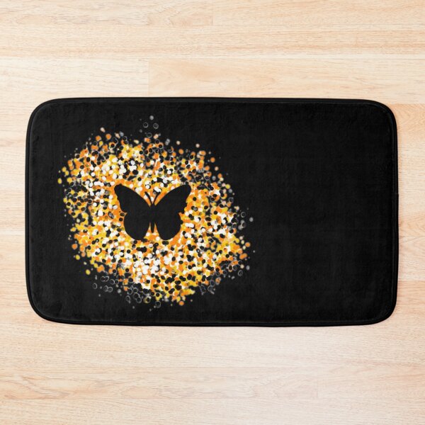 Item preview, Transparent Monarch Butterfly Dot Outline Artwork designed and sold by Drawn By Hand Designs.