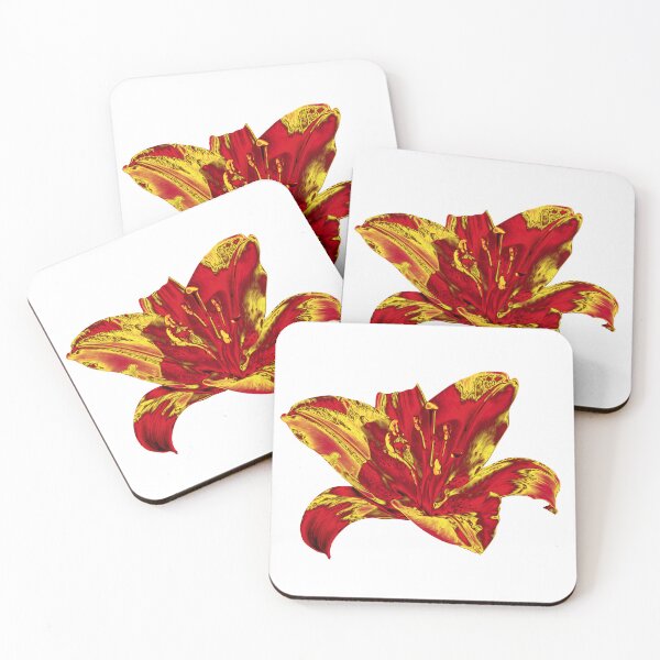Item preview, Lillies Red Passionate Power designed and sold by caffin8ed.