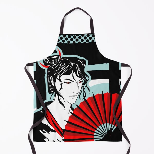 Item preview, Japanese Red Fan Man Torii Gate Shrine designed and sold by BakaOutfit.