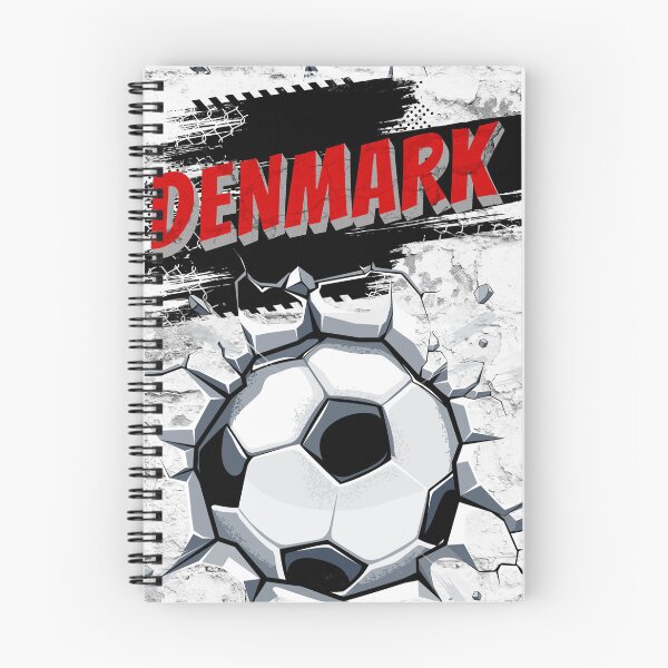 Item preview, Danish football Denmark fan article football designed and sold by Dubbra.