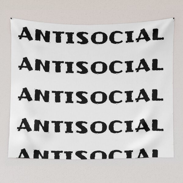 Item preview, Antisocial/ Socially Selective designed and sold by Molnarisa.