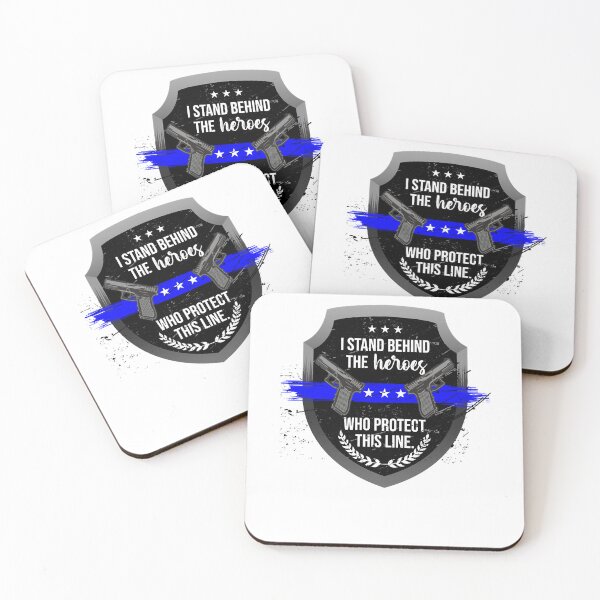 Item preview, Art Back Police Blue Funny Gift designed and sold by Almeida674.