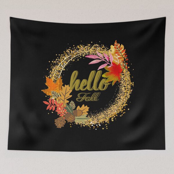 Item preview, Hello fall designed and sold by ARTEMBASSY.