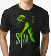 Scream - Stab Movie Poster Tri-blend T-Shirt