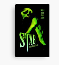 Scream - Stab Movie Poster Canvas Print