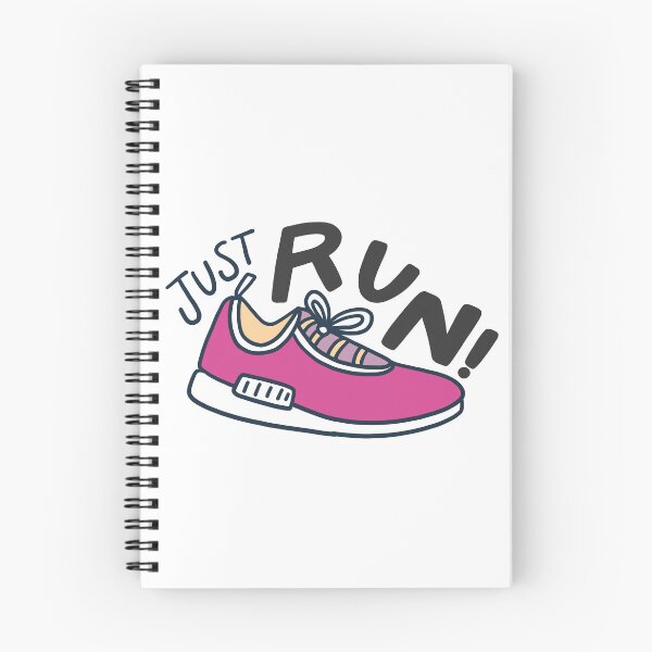 Item preview, Just Run Sticker designed and sold by Janakiram Bammidi.