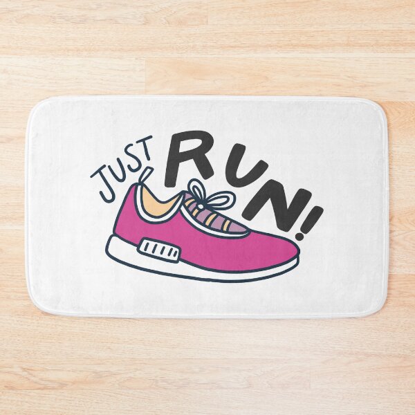 Item preview, Just Run Sticker designed and sold by Janakiram Bammidi.