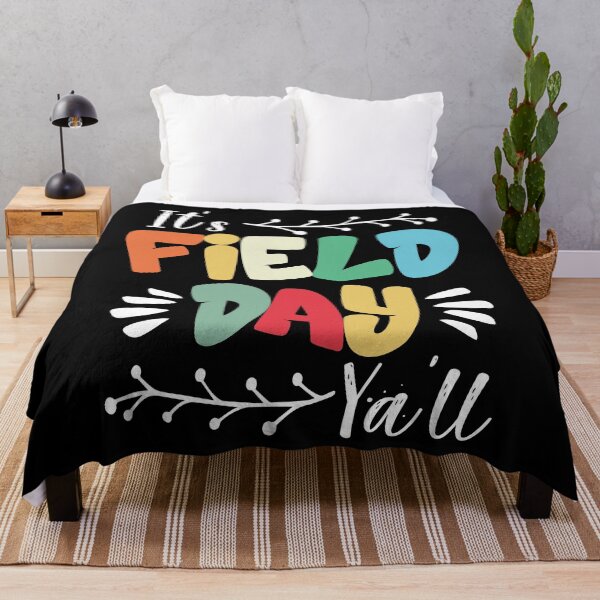 Item preview, It's Field Day Y'all Funny Teacher Quote designed and sold by Heddar Badreddine.