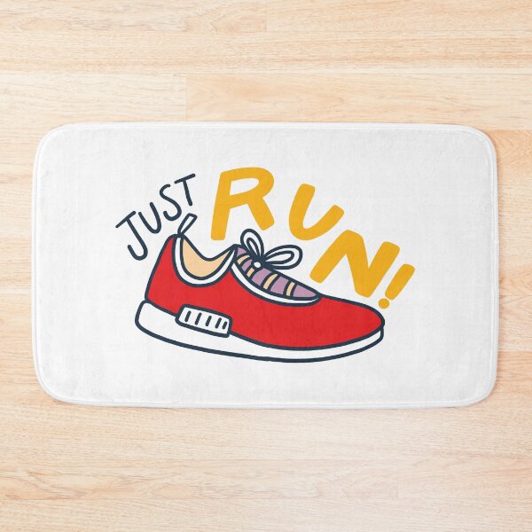 Item preview,  Just Run Sticker designed and sold by Janakiram Bammidi.