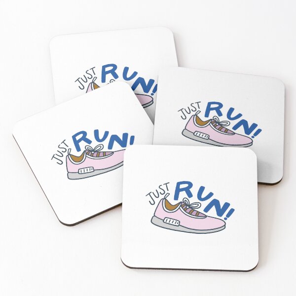 Item preview, Just Run Sticker designed and sold by Janakiram Bammidi.