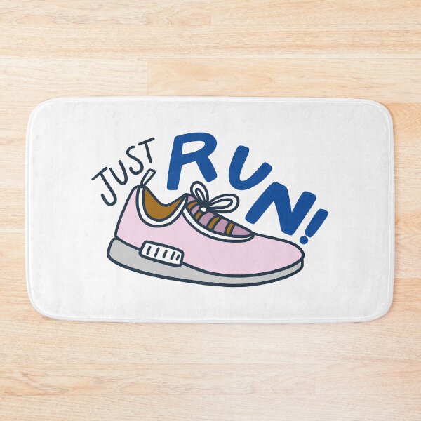 Item preview, Just Run Sticker designed and sold by Janakiram Bammidi.