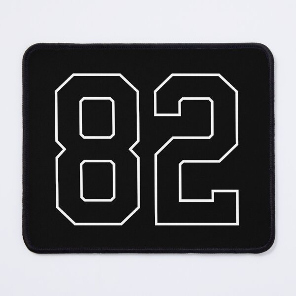 Item preview, Black Number 82 lucky sports jersey eighty two designed and sold by HeavyStyle.