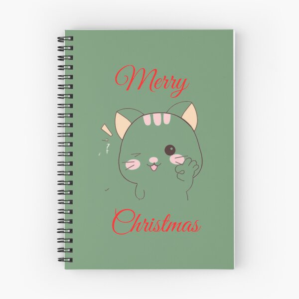 Item preview, Merry Christmas Milk Peach and Goma Cute Cat    designed and sold by OfficialJemini.