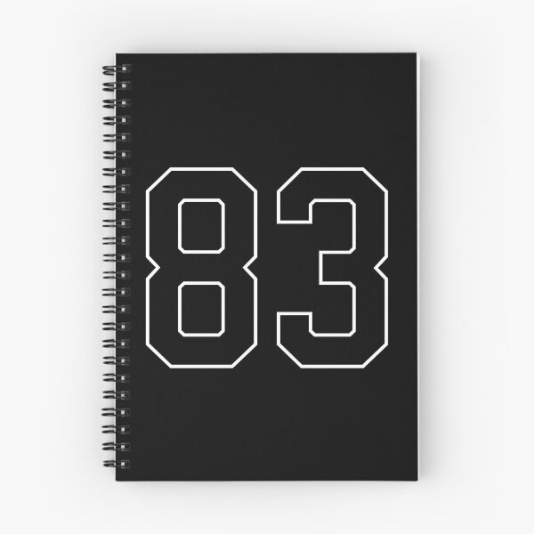 Item preview, Black Number 83 lucky sports jersey eighty three designed and sold by HeavyStyle.