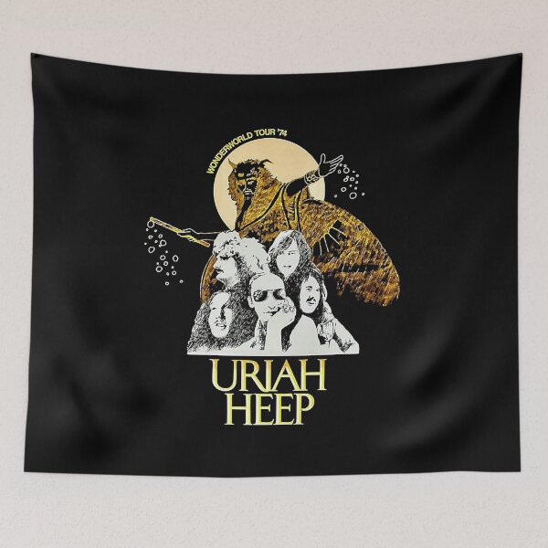 Item preview, Wonderworld Uriah Rock Band Gift Fan designed and sold by KelleyKozey.
