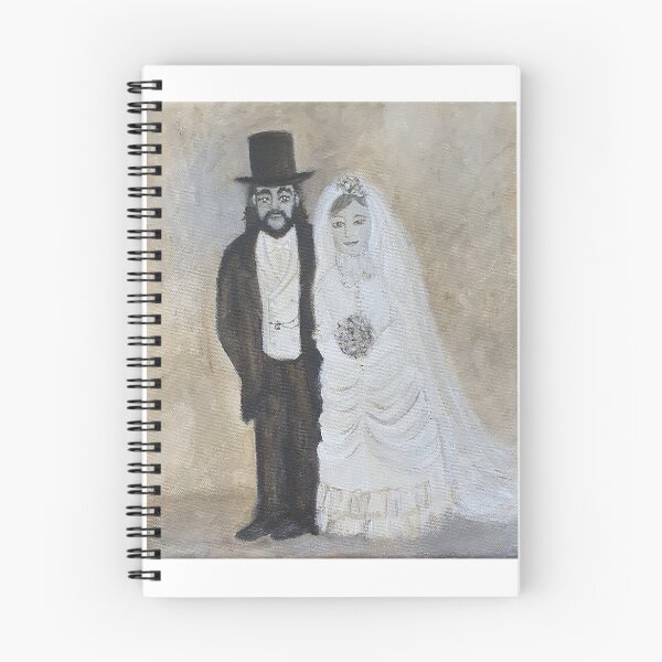 Aperçu de l'œuvre Le jour du mariage de Sally Anne et Doc créée et vendue par CreativityCalls.
