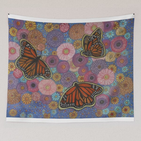 Item preview, Monarch Garden on Sunny Afternoon designed and sold by Ann Marie Hoff.