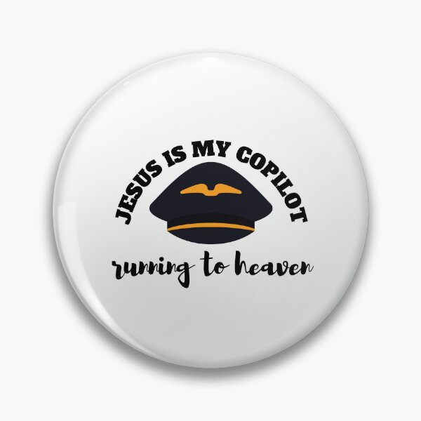 Item preview, JESUS IS MY COPILOT designed and sold by madraso.