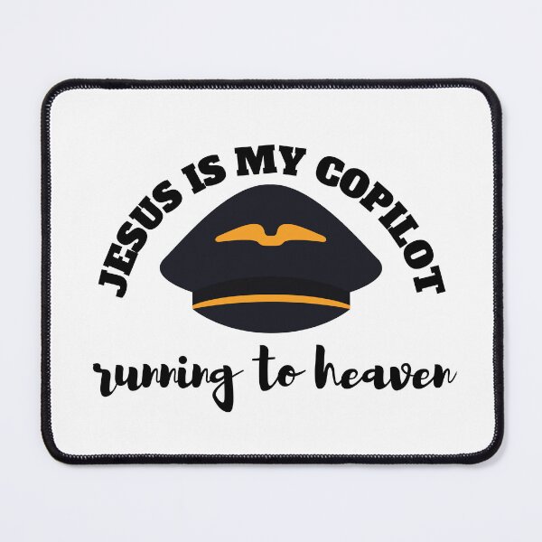 Item preview, JESUS IS MY COPILOT designed and sold by madraso.