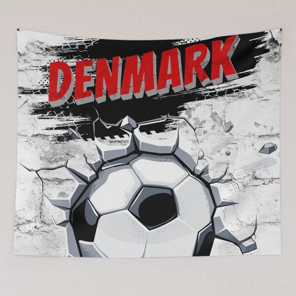 Item preview, Danish football Denmark fan article football designed and sold by Dubbra.