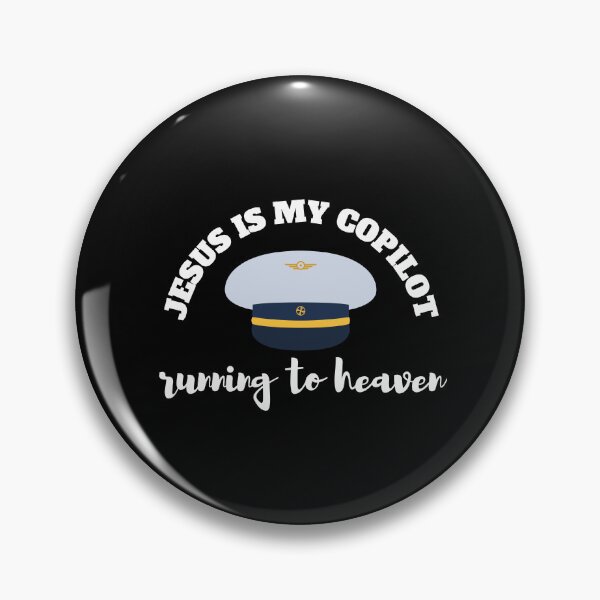 Item preview, JESUS IS MY COPILOT designed and sold by madraso.