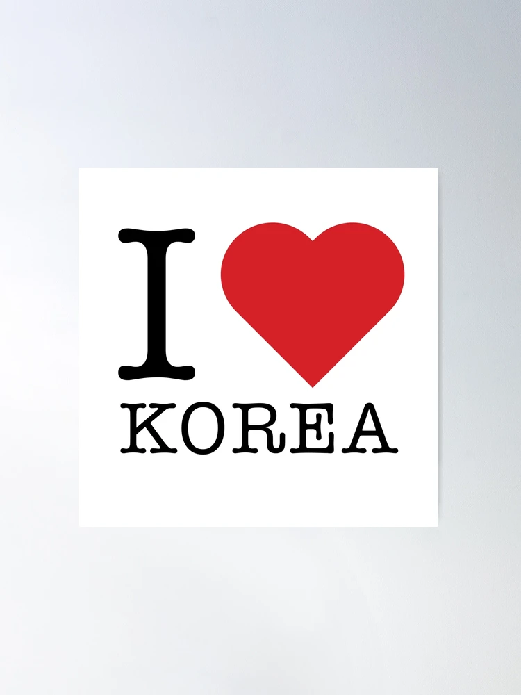 Korea Love fposter,large,wall_texture,
