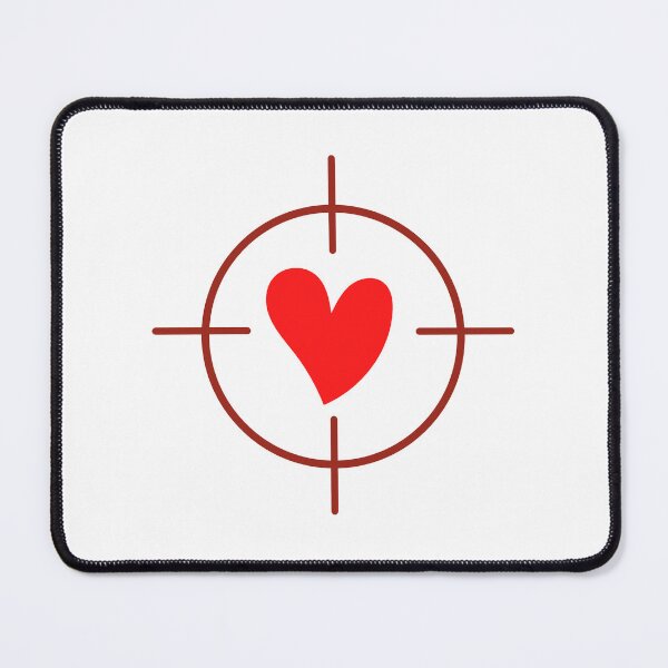 Item preview, Heart target designed and sold by Coffee Lifestyle.